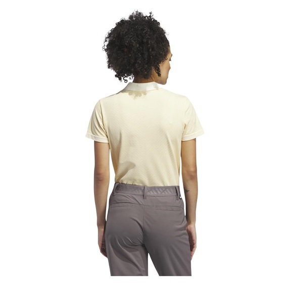 Adidas Ultimate365 Tour PrimeKnit Damen Poloshirt, gelb