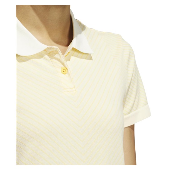 Adidas Ultimate365 Tour PrimeKnit Damen Poloshirt, gelb