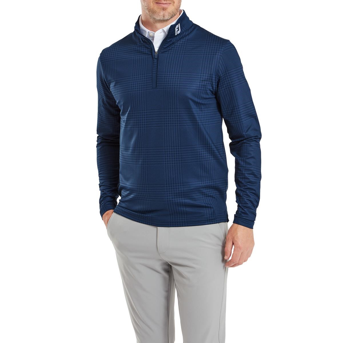 FootJoy Space DYE Chill-Out Herren Sweatshirt, dunkelblau