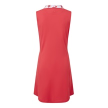 FootJoy Floral Trim Golf Damen Golfkleid, rot