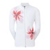 FootJoy Lightweight Full-Zip Damenjacke, weiss/rosa