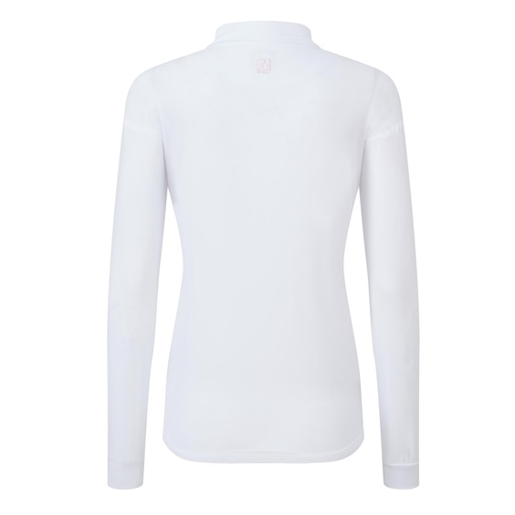 FootJoy Lightweight Full-Zip Damenjacke, weiss/rosa