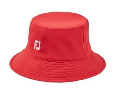 FootJoy Reversible Damen Bucket Hut, rot
