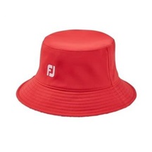 FootJoy Reversible Damen Bucket Hut, rot