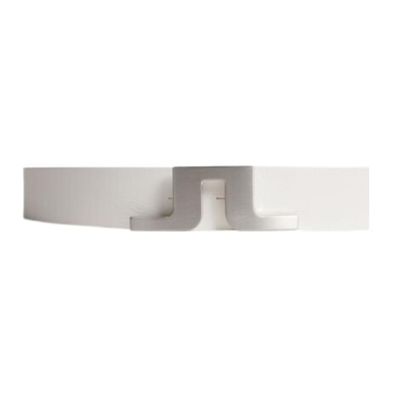 J.Lindeberg Bridger Leather Herren Gürtel, weiss