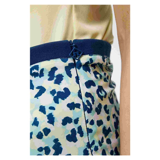 J.Lindeberg Themba Golfrock, leopard aruba blue