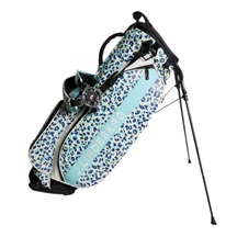 J.Lindeberg play Standbag, leopard aruba blue