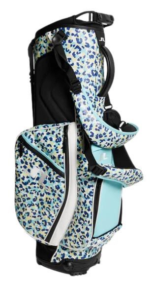 J.Lindeberg play Standbag, leopard aruba blue