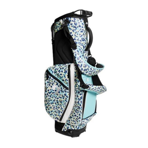 J.Lindeberg play Standbag, leopard aruba blue