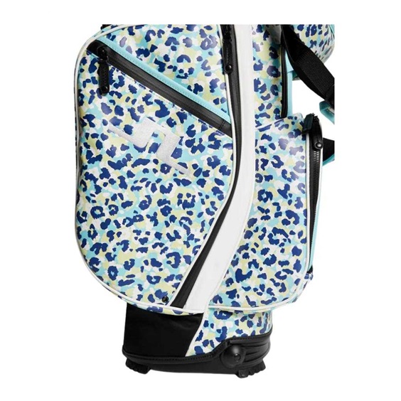 J.Lindeberg play Standbag, leopard aruba blue