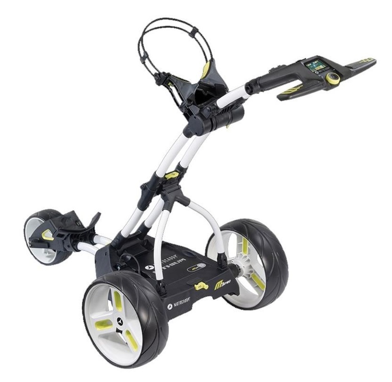 Motocaddy M3 Pro electric trolley, alpine white
