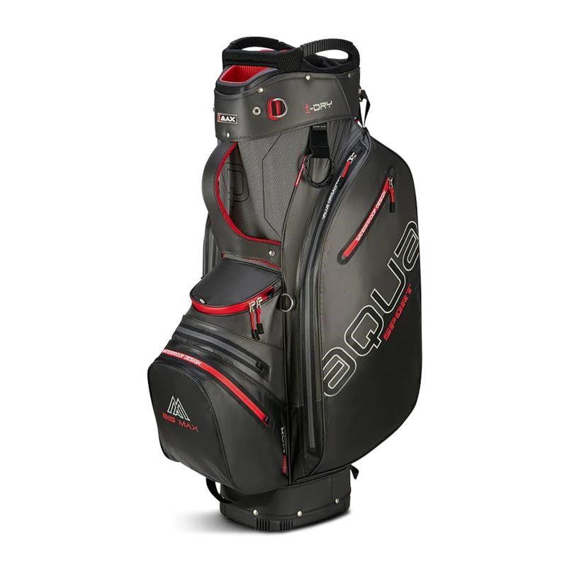 Big Max Aqua Sport 4 cart bag, grau/rot