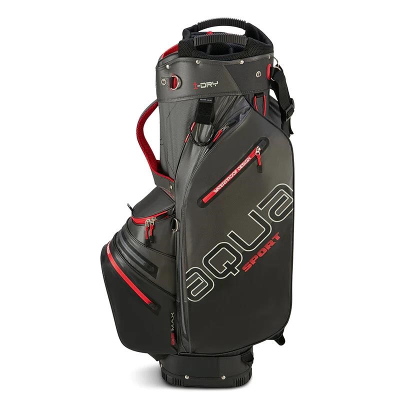 Big Max Aqua Sport 4 cart bag, grau/rot