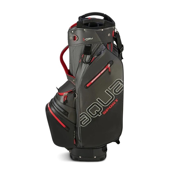 Big Max Aqua Sport 4 cart bag, grau/rot