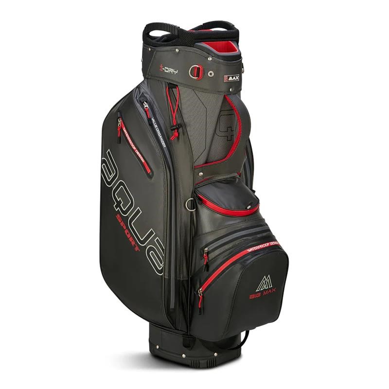 Big Max Aqua Sport 4 cart bag, grau/rot