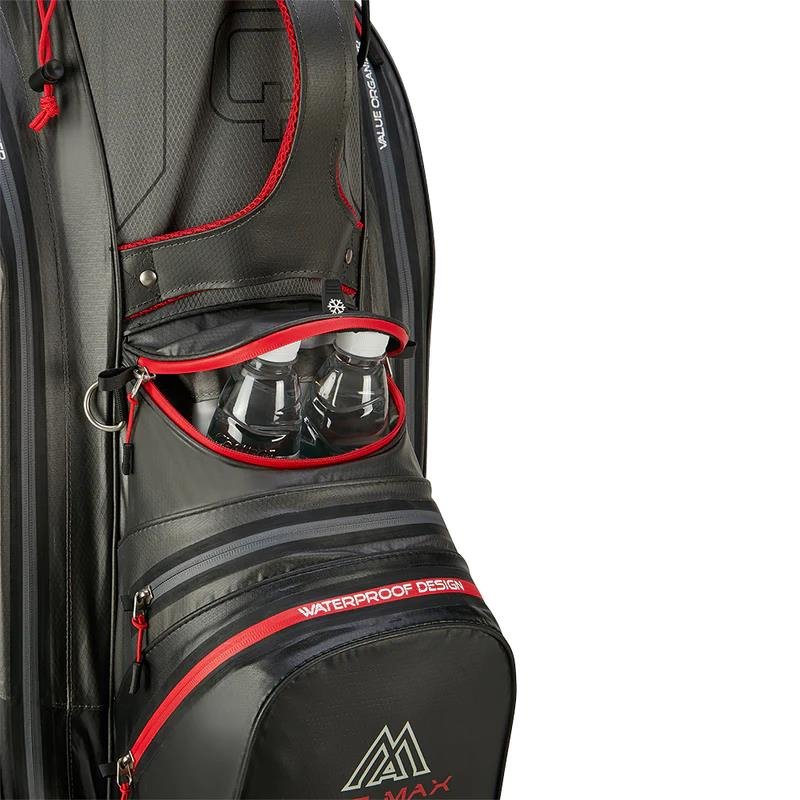 Big Max Aqua Sport 4 cart bag, grau/rot
