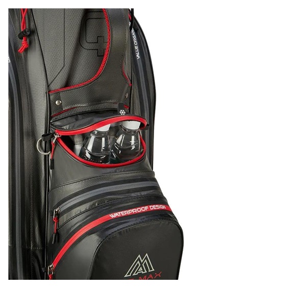 Big Max Aqua Sport 4 cart bag, grau/rot