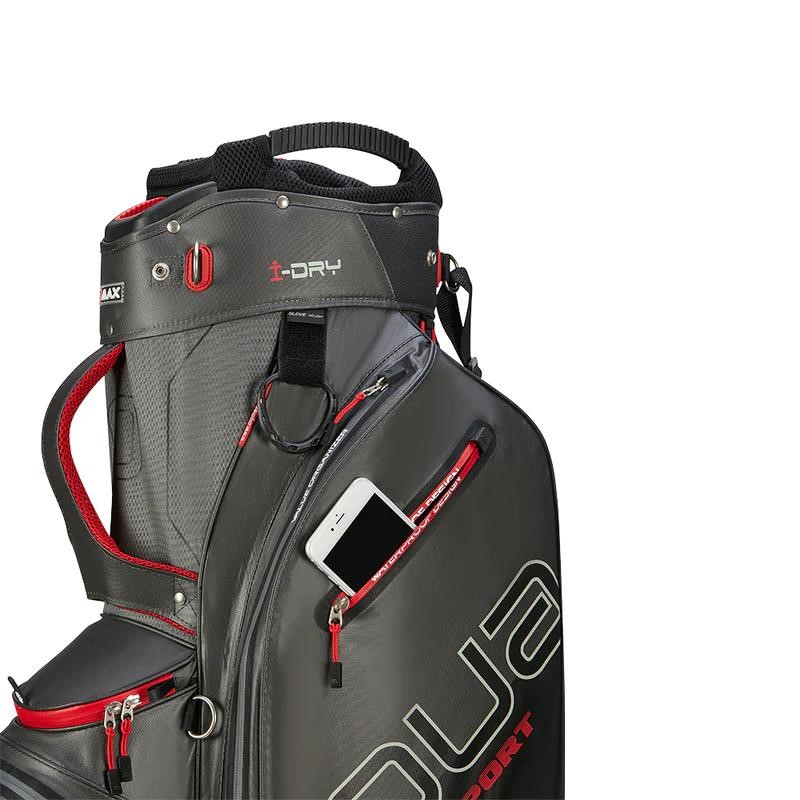 Big Max Aqua Sport 4 cart bag, grau/rot