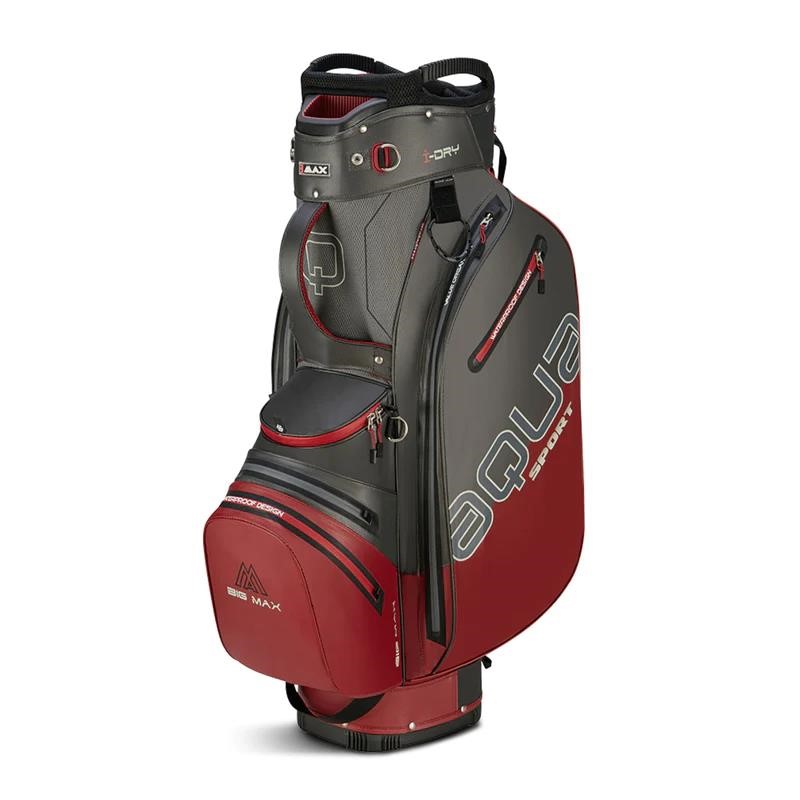 Big Max Aqua Sport 4 cart bag, grau/weinrot