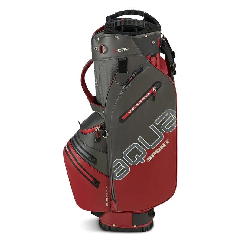 Big Max Aqua Sport 4 cart bag, grau/weinrot