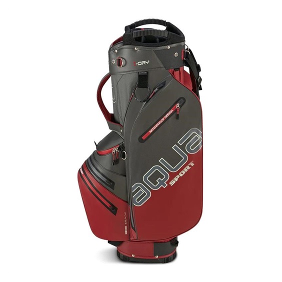 Big Max Aqua Sport 4 cart bag, grau/weinrot