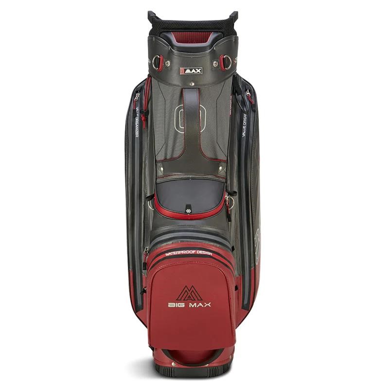 Big Max Aqua Sport 4 cart bag, grau/weinrot