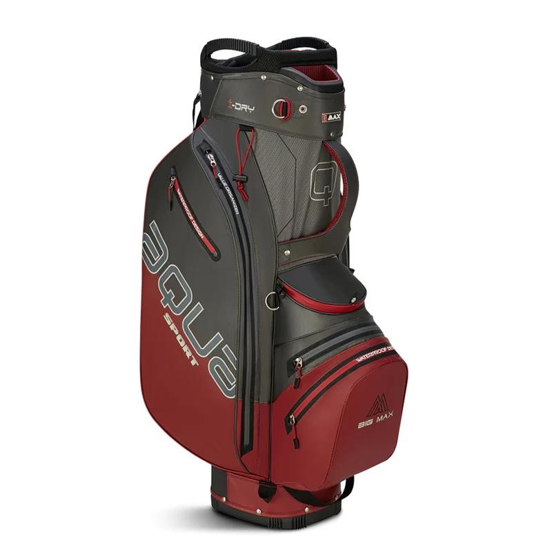 Big Max Aqua Sport 4 cart bag, grau/weinrot