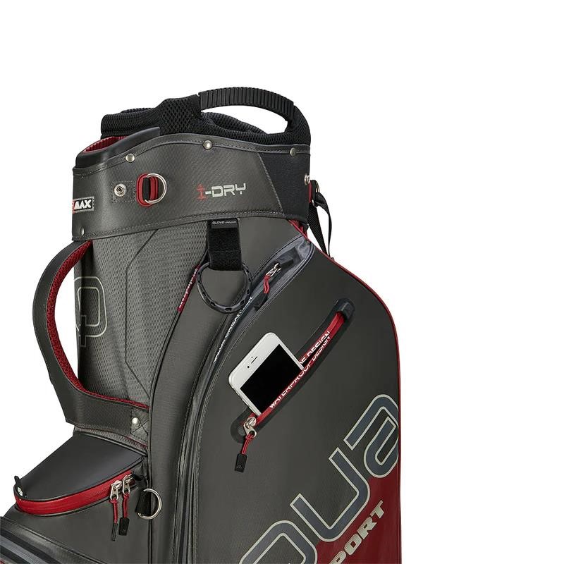 Big Max Aqua Sport 4 cart bag, grau/weinrot