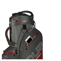 Big Max Aqua Sport 4 cart bag, grau/weinrot