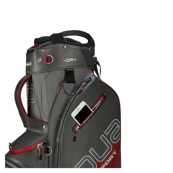 Big Max Aqua Sport 4 cart bag, grau/weinrot