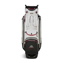 Big Max Aqua Sport 4 cart bag, off-white/schwarz/weinrot