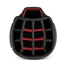 Big Max Aqua Sport 4 cart bag, off-white/schwarz/weinrot