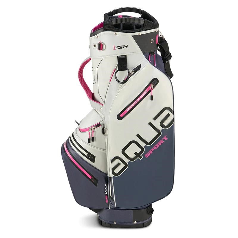 Big Max Aqua Sport 4 cart bag, weiss/dunkelblau/rosa