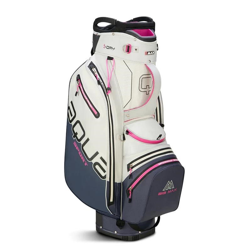 Big Max Aqua Sport 4 cart bag, weiss/dunkelblau/rosa