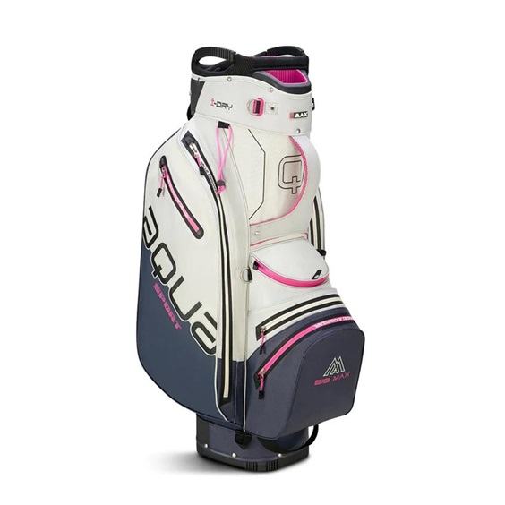 Big Max Aqua Sport 4 cart bag, weiss/dunkelblau/rosa