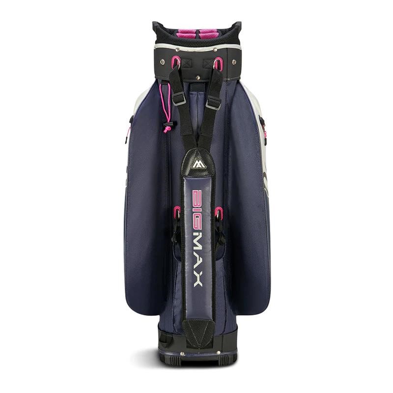 Big Max Aqua Sport 4 cart bag, weiss/dunkelblau/rosa