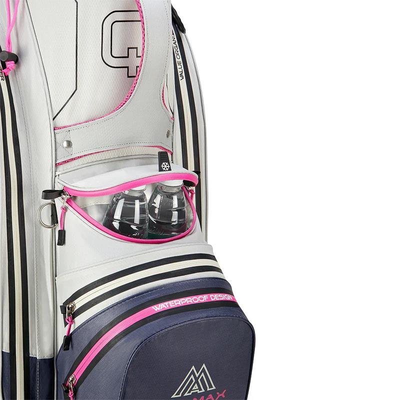 Big Max Aqua Sport 4 cart bag, weiss/dunkelblau/rosa
