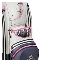 Big Max Aqua Sport 4 cart bag, weiss/dunkelblau/rosa