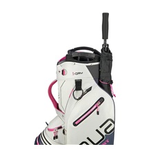 Big Max Aqua Sport 4 cart bag, weiss/dunkelblau/rosa