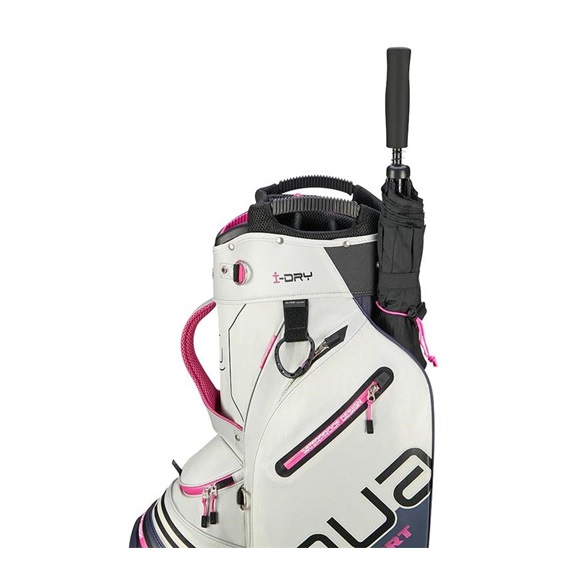 Big Max Aqua Sport 4 cart bag, weiss/dunkelblau/rosa