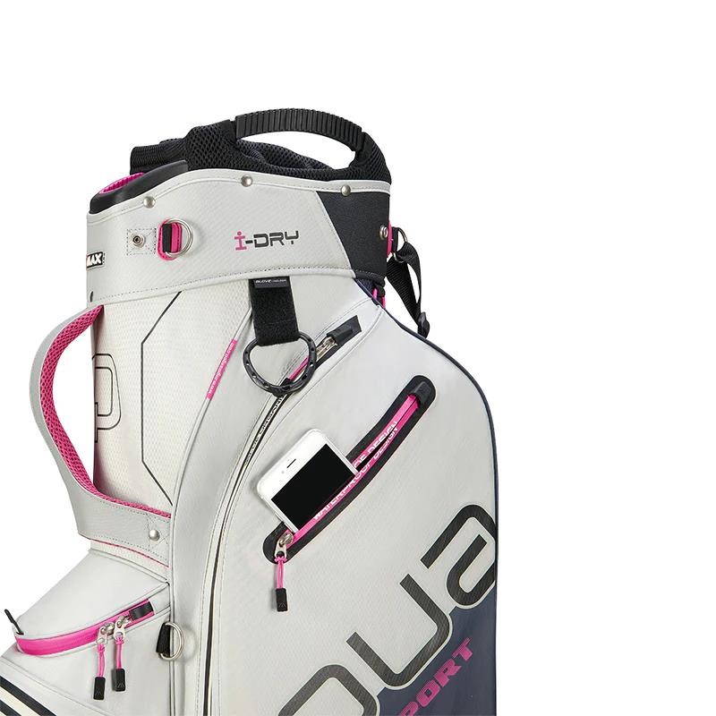 Big Max Aqua Sport 4 cart bag, weiss/dunkelblau/rosa