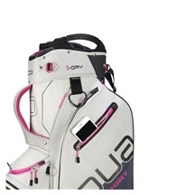 Big Max Aqua Sport 4 cart bag, weiss/dunkelblau/rosa