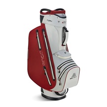 Big Max Aqua Style 4 Cartbag, weiss/weinrot