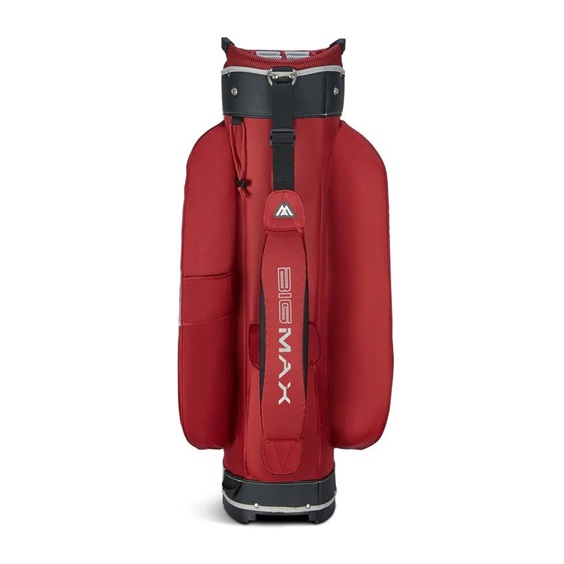 Big Max Aqua Style 4 Cartbag, weiss/weinrot