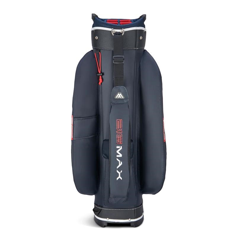 Big Max Aqua Style 4 Cartbag, weiss/dunkelblau/rot
