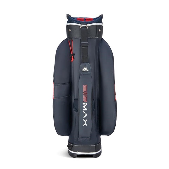 Big Max Aqua Style 4 Cartbag, weiss/dunkelblau/rot