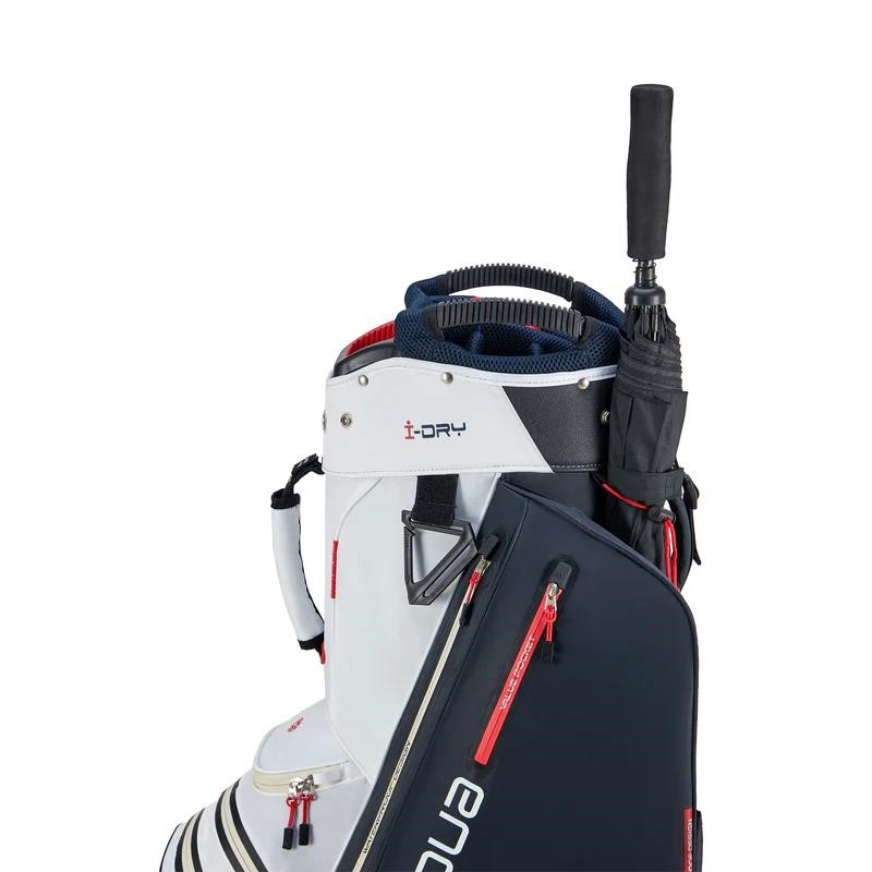 Big Max Aqua Style 4 Cartbag, weiss/dunkelblau/rot