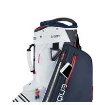 Big Max Aqua Style 4 Cartbag, weiss/dunkelblau/rot