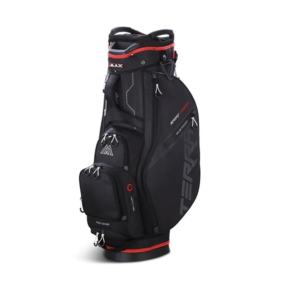 Big Max Terra Sport cart bag, schwarz/rot