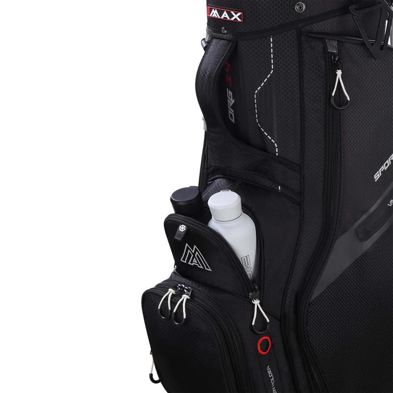 Big Max Terra Sport cart bag, schwarz/rot